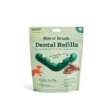 Woof Dental Bite Brush Refill 18pk