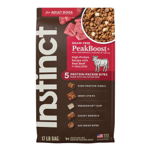 Instinct Peak Boost Grain Free High Protein Beef 17lb