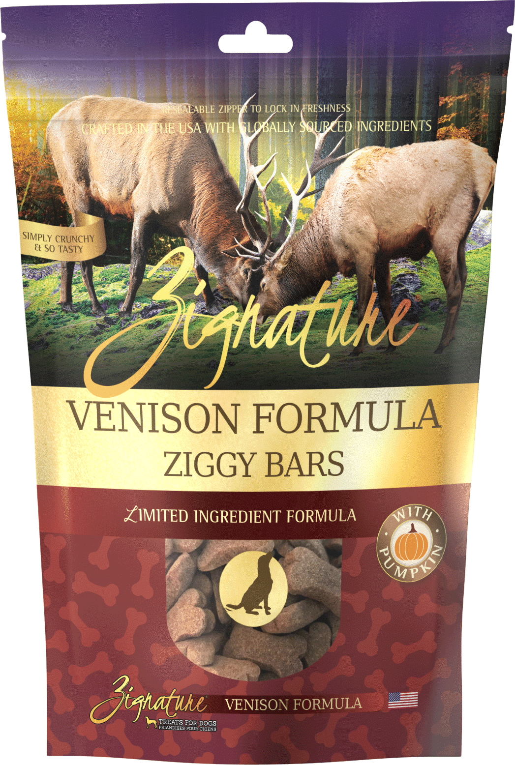 Zignature Limited Ingredient Diet Soft Dog Treats 4oz Venison