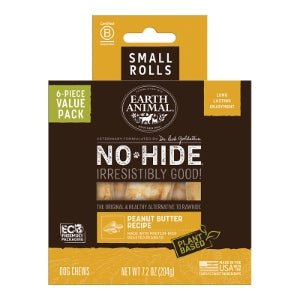 Earth Animal No Hide Small 6 Pack - Peanut Butter
