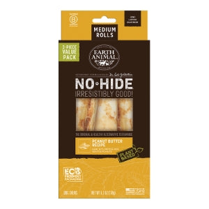 Earth Animal No Hide Medium 3 Pack - Peanut Butter