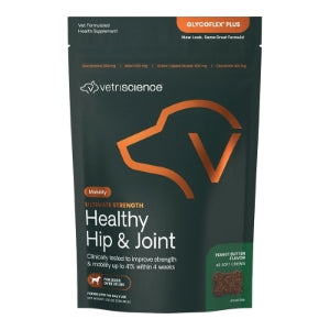 VetriScience GlycoFlex Healthy Hip And Joint (over 30lb dog) Peanut Butter  45ct