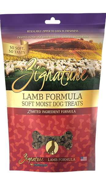 (Clearance) Zignature Limited Ingredient Diet Soft Dog Treats 4oz - Lamb