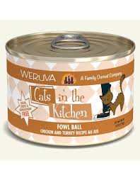 Cats In The Kitchen Fowl Ball Chicken/Turkey 6oz