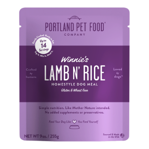Portland Pet Dog Winnie's Lamb Rice 9oz