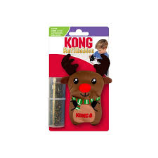 Kong Holiday Refillable Reindeer (cat)