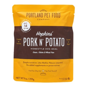 Portland Pet Dog Hopkin's Pork Potato's 9oz