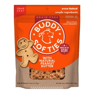 Cloudstar Grain Free Soft & Chewy Peanut Butter 5oz