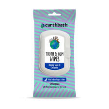 Earthbath Tooth & Gum Wipes 50 count