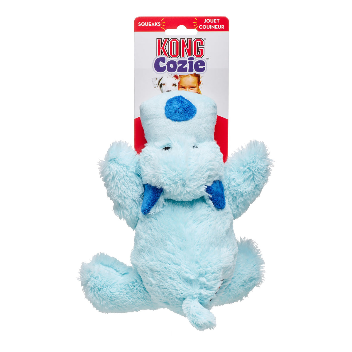 (Clearance) Kong Cozie Baily Dog Blue Medium