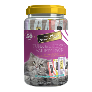 Fussie Cat Puree Tuna Chicken Variety Pack 5 Flavors