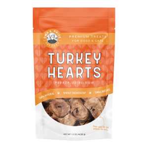 Oma's Pride Freeze Dried Sliced Turkey Heart 1.5oz