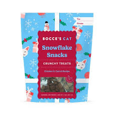 Bocce Crunchy Snowflake Snacks 2oz (Cat)