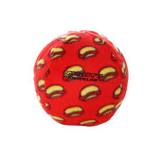Mighty Ball Large Red Hotdogs