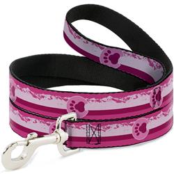 Buckle Down 6ft Leash- Colorado Paws Pink