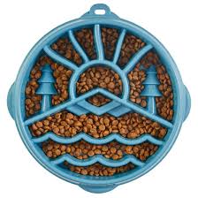 Outward Hound Mountain Blue Slow Feeder