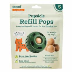 Woof Pupsicle Refill Pops Peanut Butter & Beef Recipe Small