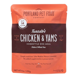 Portland Pet Dog Tuxedo's Chicken Yam 9oz