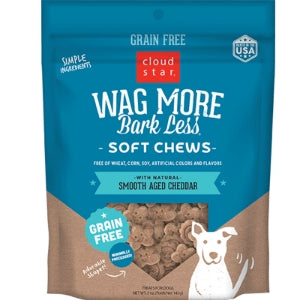 Cloudstar Wagmore Soft Chews Cheddar 5oz