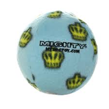 Mighty Ball Large Blue Crowns