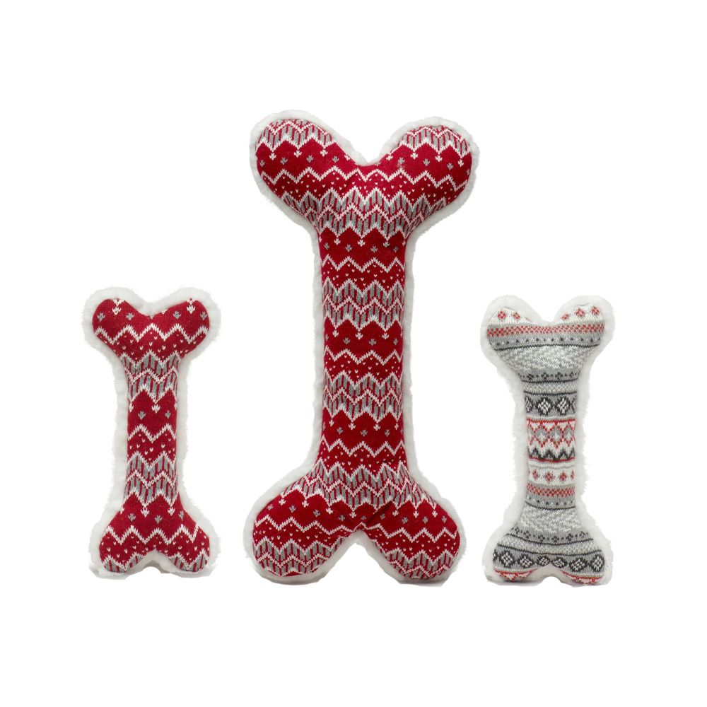 Huggle Hounds Holiday Nordic Frost Bone 2ft