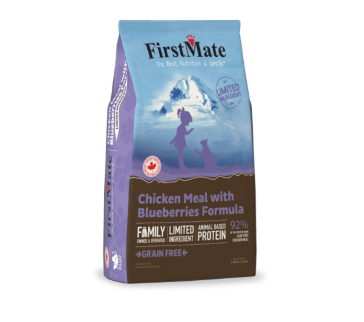 Firstmate Limited Ingredient Grain Free Chicken Blueberry 10lb