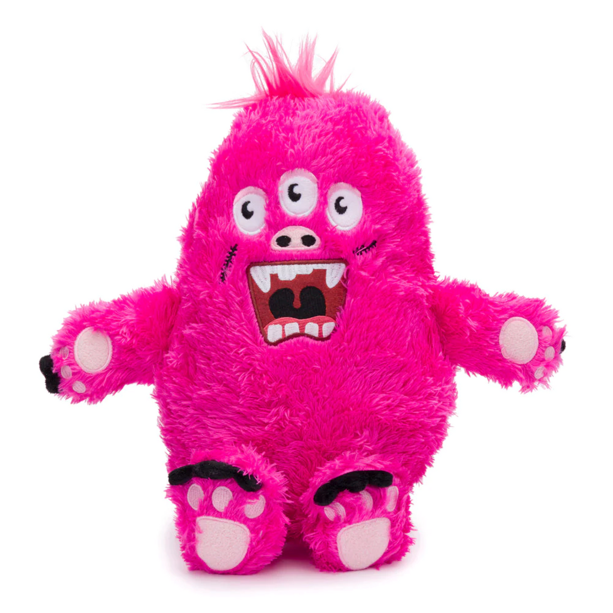 Fabdog Fluffy Monster Pink