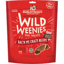 Stella & Chewy's Freeze Dried Wild Weenies Treats - 3 oz - Bacon
