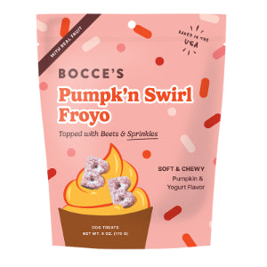 Bocce's Grain Free Froyo Pumpk'n Swirl 6oz