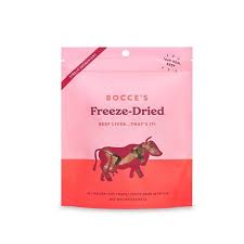 Bocce's Freeze Dried Beef Liver Treat 3oz