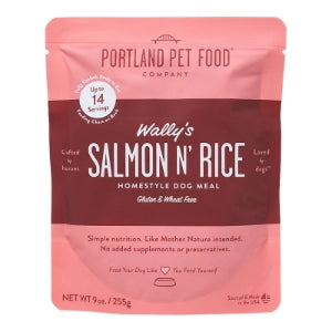 Portland Pet Dog Wally's Salmon Rice 9oz