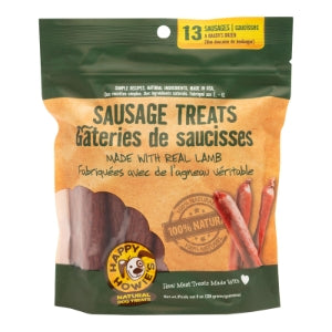Happy Howies Lamb Sausage Treats 8oz