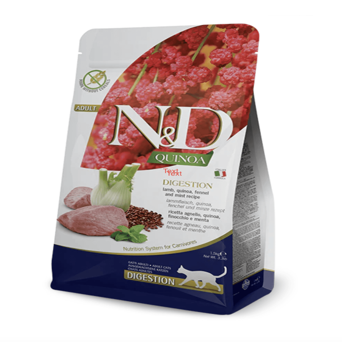 Farmina Quinoa Cat Digestive Support Lamb 3.3lb