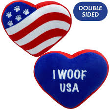 Huxley & Kent Paws & Stripes Heart Small