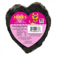 Jones Heart Shaped Woofers Beef Patty