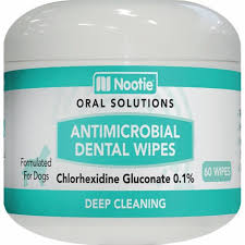 Nootie Antimicrobial Dental Wipes 60ct
