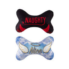 Barkers Boutique Naughty & Nice Bone Large