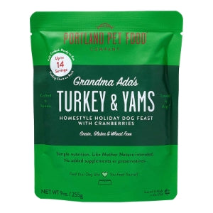 Portland Pet Dog Grandma Ada's Turkey Yam 9oz