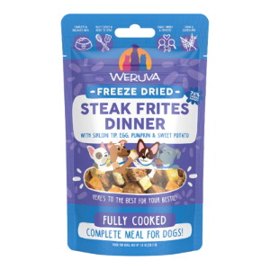 Weruva Dog Freeze Dried Steak Frites 1oz