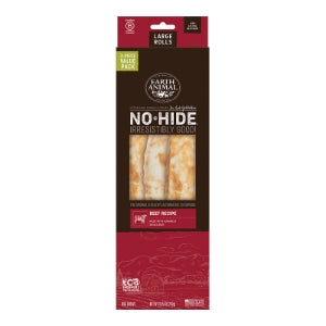 Earth Animal No Hide Large 3 Pack - Beef