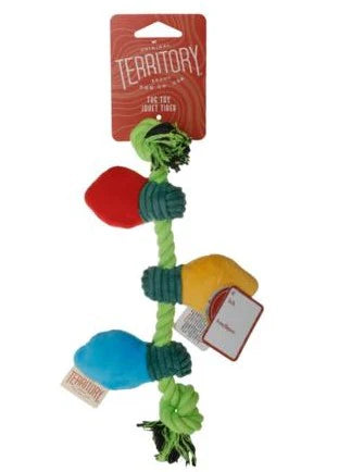 Territory Holiday Lights Rope Tug 16"