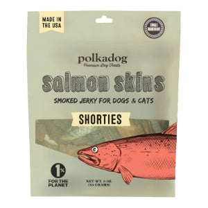 Polka Dog Salmon Skin Shorties 3oz