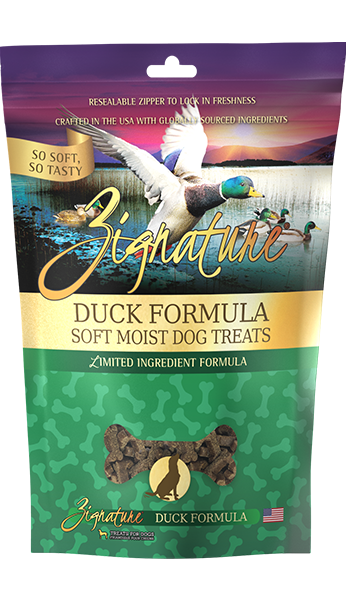 Zignature Limited Ingredient Diet Soft Dog Treats 4oz Duck