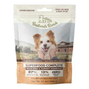 Badlands Ranch Freeze Dried Superfood Fish Turkey 24oz