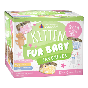 Weruva Kitten "Fur Baby Favorites" Variety 12 Pack 3oz