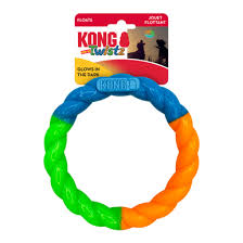 Kong Twistz Ring High Viz Small