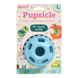 Woof Pupsicle Birthday Blue Large