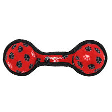 Tuffy Junior 2 Ball Tug Red