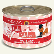 Cats In The Kitchen Two Tu Tango Sardine/Tuna/Turkey 6oz