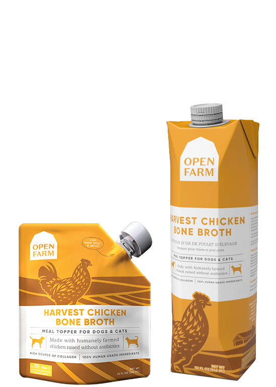 Open Farm Bone Broth Chicken 12oz